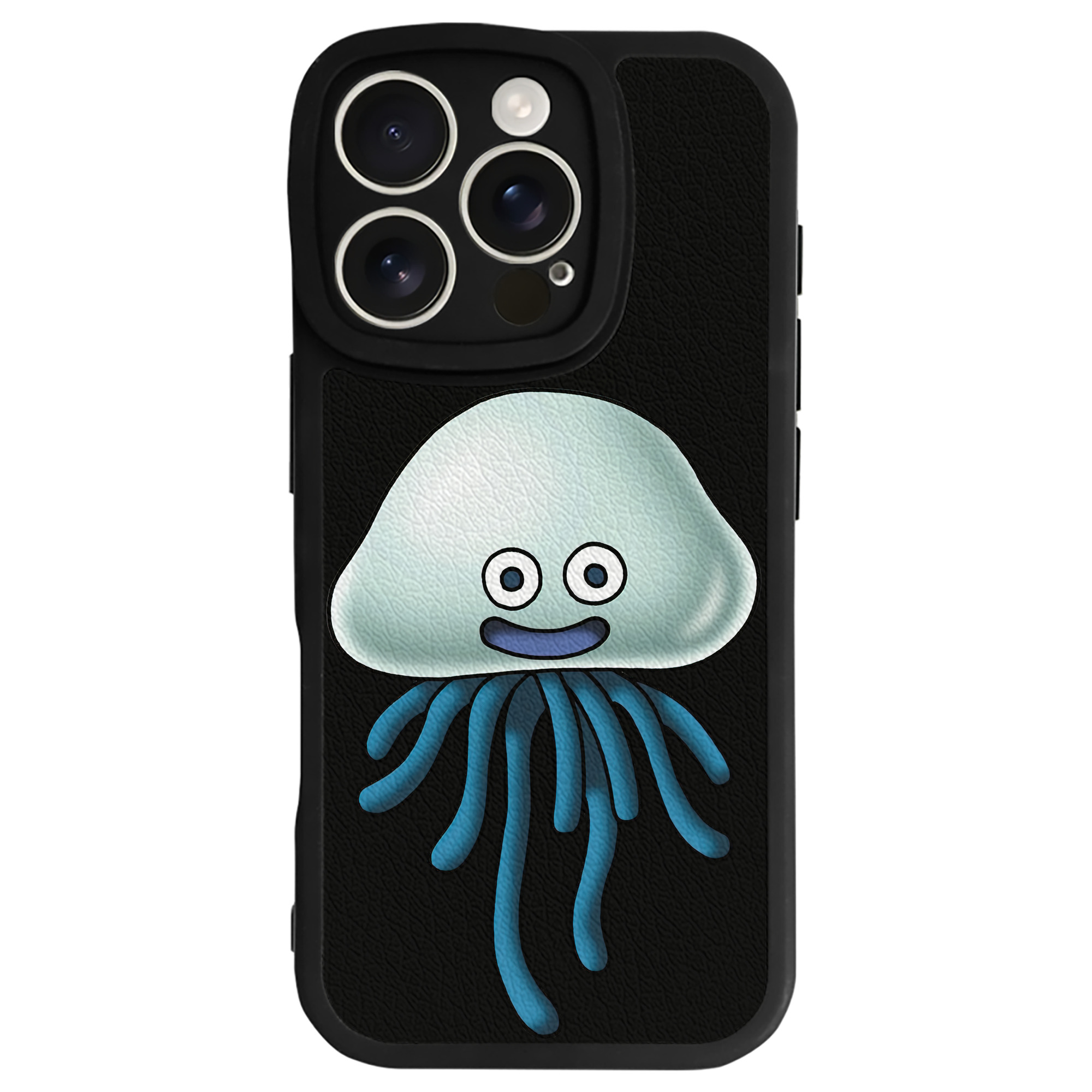 （画像用） ドラゴンクエスト Doragon Kuesuto Dragon Quest 【iPhone 16シリーズ対応】シリコンスマホケース（レザー調） 材質：シリコン